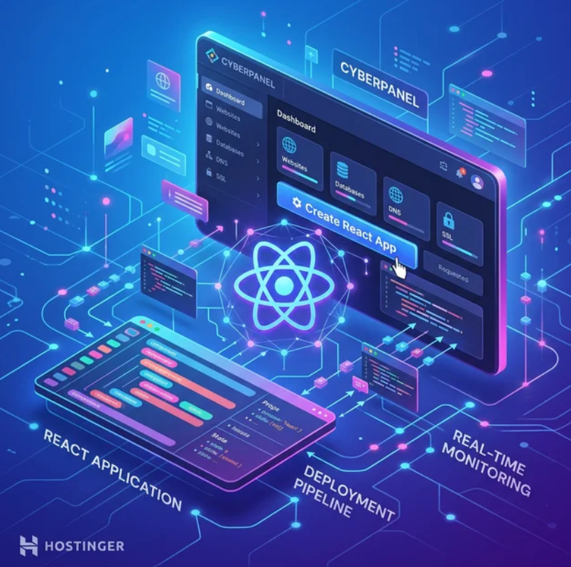 Hostinger CyberPanel Setup For React Applications